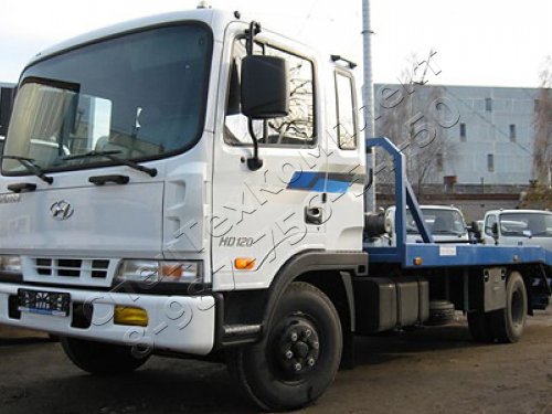 Автоэвакуатор HYUNDAI 120 (Хендай) с платформой 6 тонн